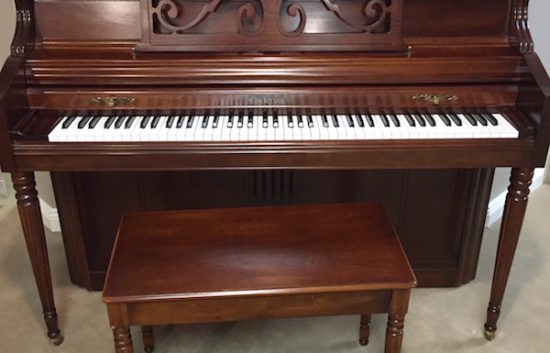 Chickering Console Piano