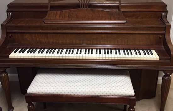 Steinway & Sons Console Piano