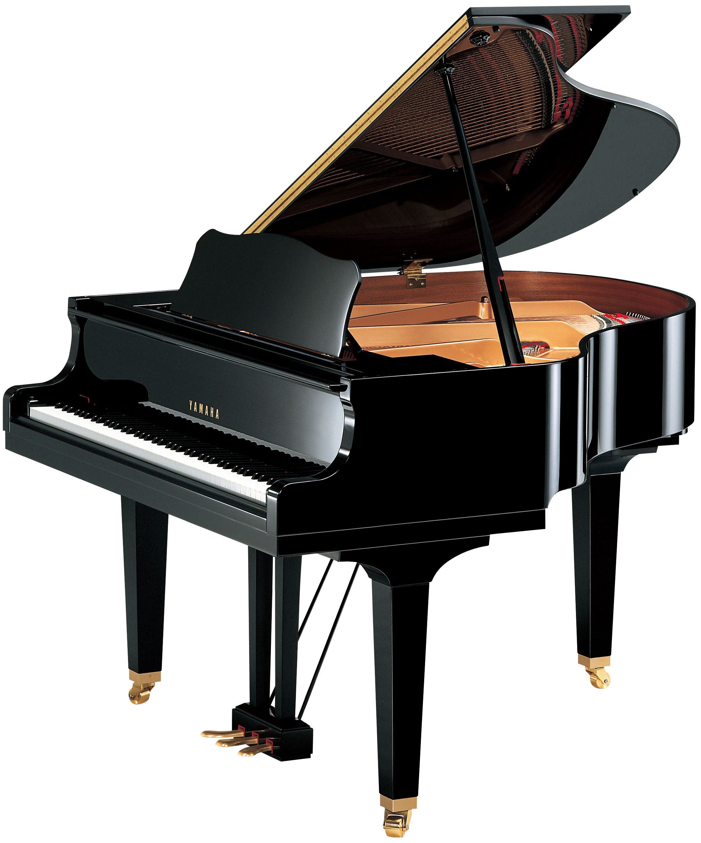 Yamaha Klavier Piano C-113 TPE Schwarz Inkl. Hocker final