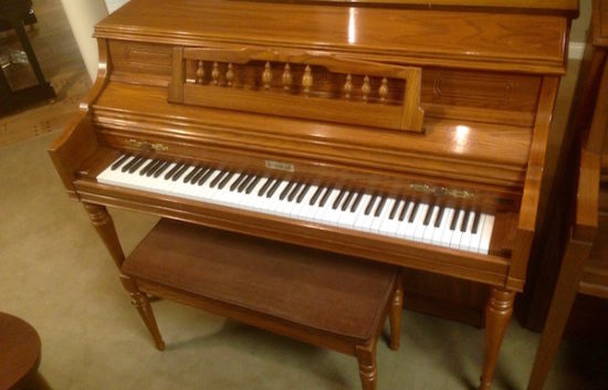 Kimball artist console piano
