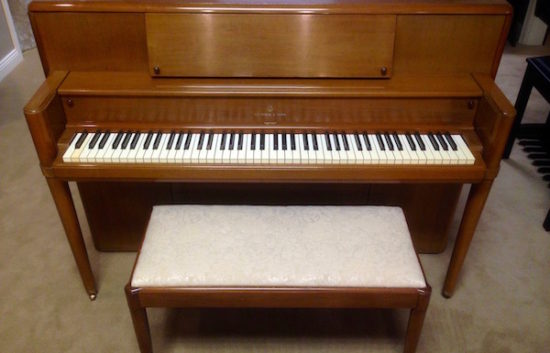 Steinway Console Piano