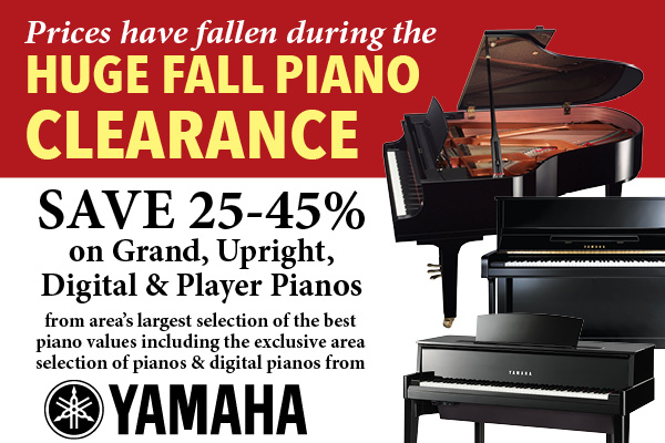 Fall Piano Clearance