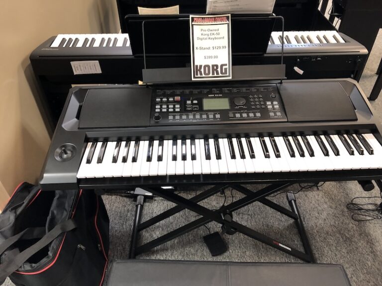 Korg EK50 Workstation - Used (Sold) - Piano & Organ Center